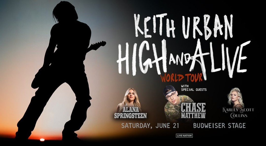 Keith Urban: High and Alive World Tour at Budweiser Stage