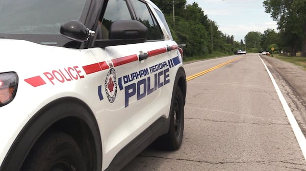 Whitby woman robbed outside her home, 2 suspects outstanding